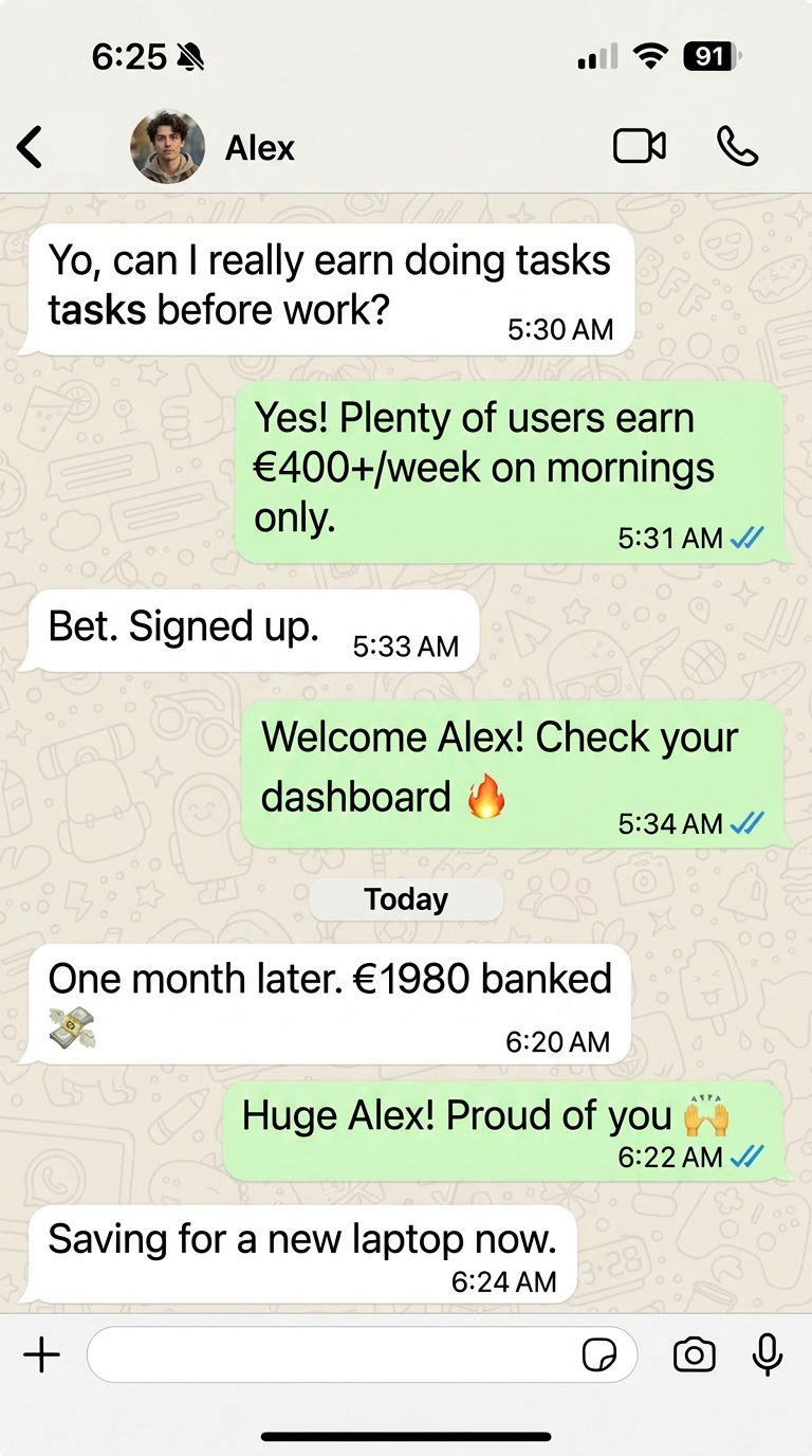 Conversation with Alex