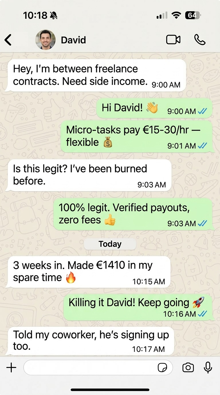 Conversation with David